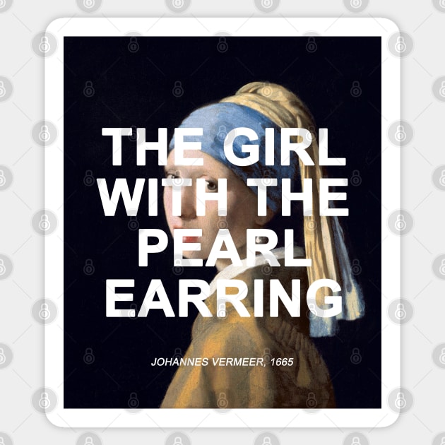 GIRL WITH A PEARL EARRING Sticker by schiuma